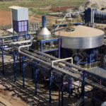 sugar cane industrial mill processing plant in Brazil